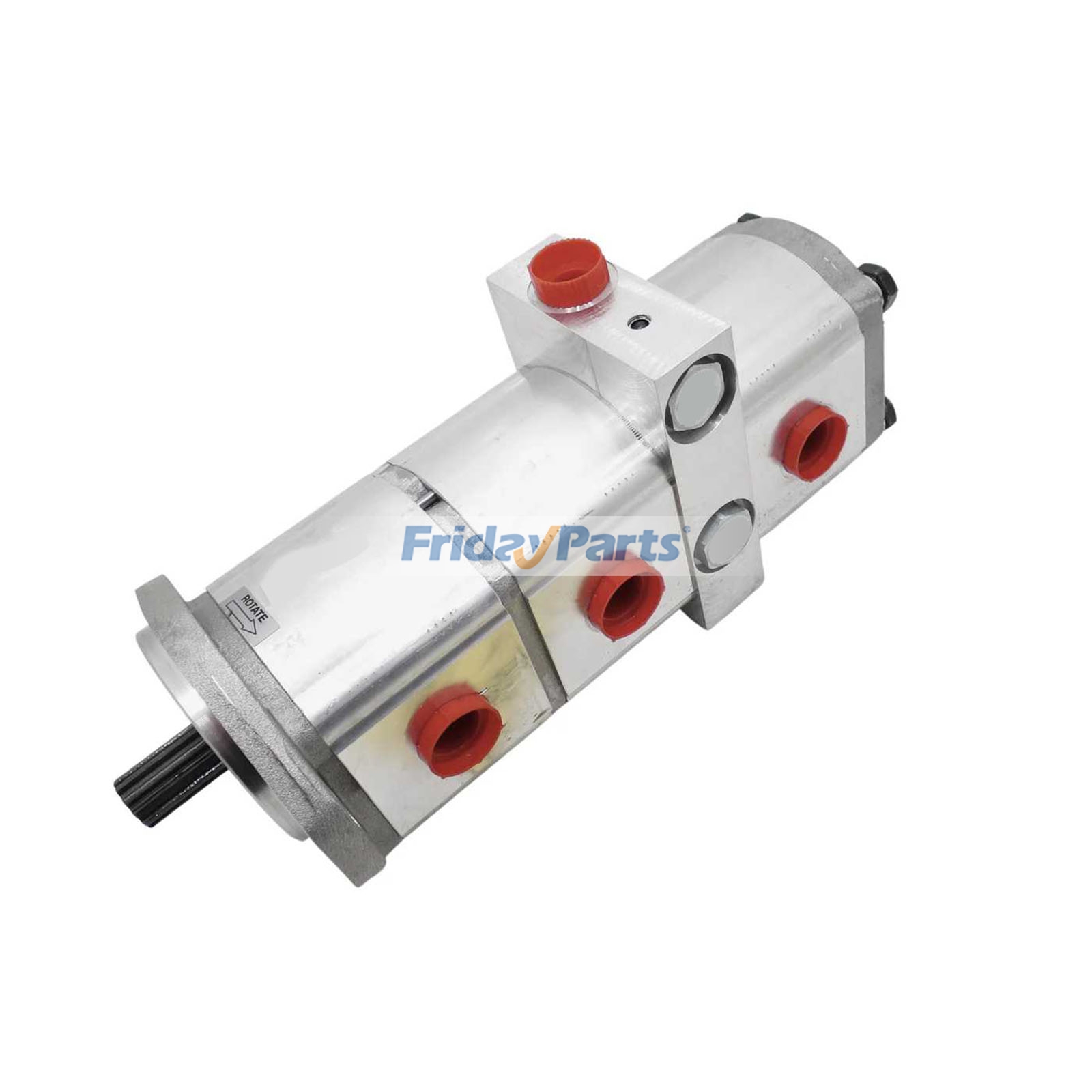 Triple Hydraulic Gear Pump 6672074 for Bobcat Excavator 325 328 329 331 334