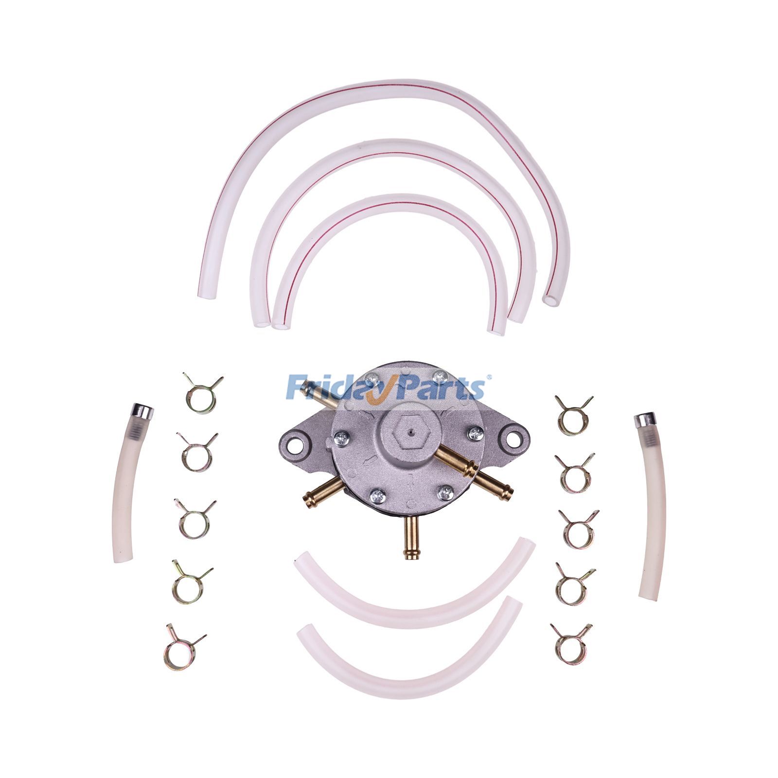 Baugruppe mit Vakuum-Kraftstoffpumpe mit drei Ausgängenfür Marine