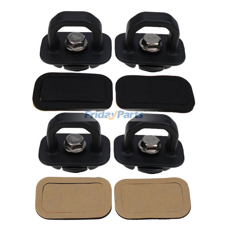 4 Stück Ladeflächen-Frachtverzurranker 23146899 für Chevrolet Silverado GMC Sierra 1500 2500HD 3500HD