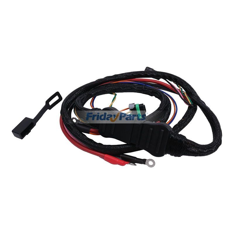 Heavy-duty truck and plow side battery cable with protective cover for Western and Fisher snow plows, part numbers 42014 42015 61548 8291