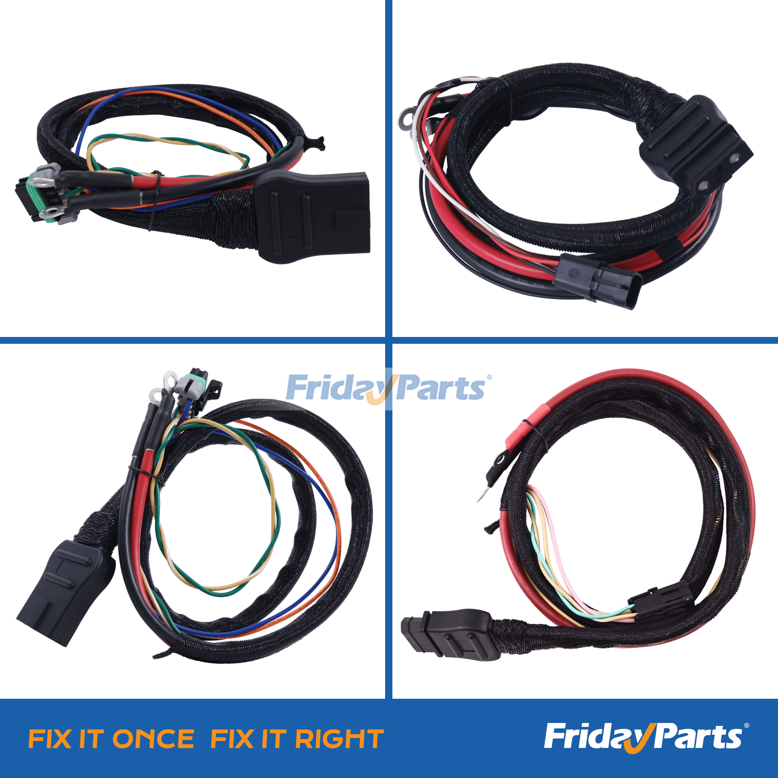 LKW- und Pflugseitenkabelbaumfür SchneegeräteFür andere Marken