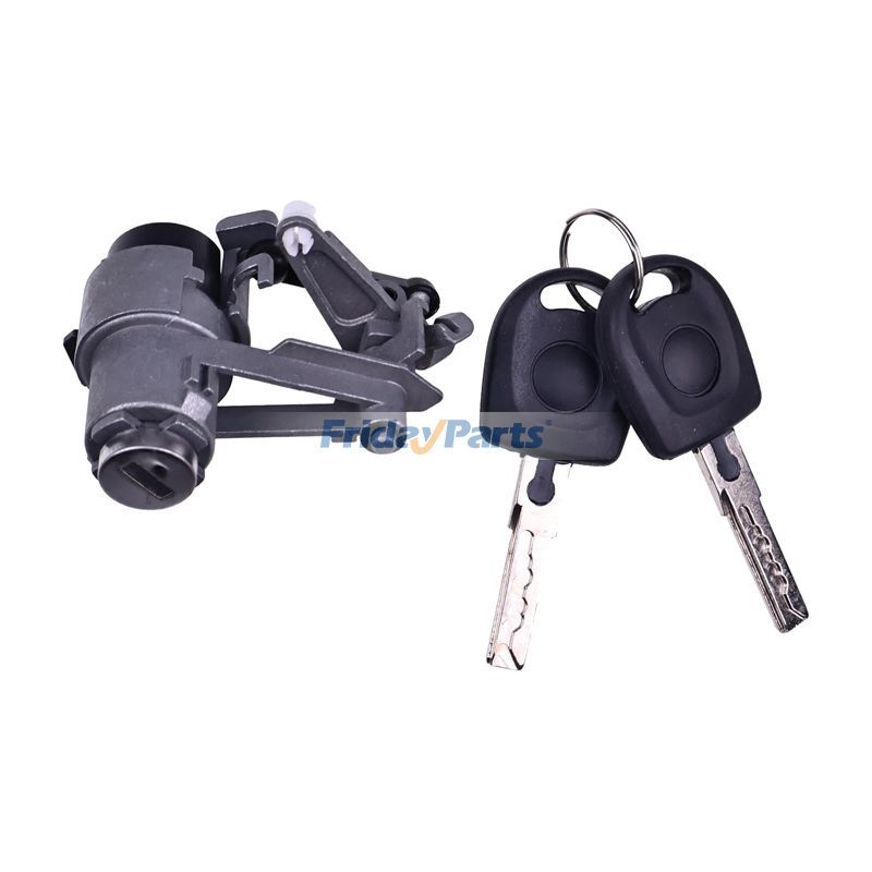 Trunk Lock Rear Tailgate Locking Cylinder with 2 Keys 1J6827297G for VW Volkswagen Golf Lupo Seat Arosa 1997-2006