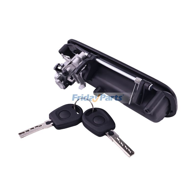 Trunk Switch Boot Tailgate Release Handle with Lock 1J6827565A 1J6827565B for Volkswagen Golf 2002-2006
