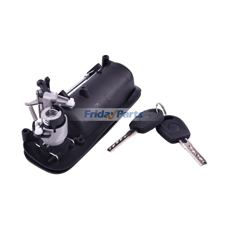 Trunk Switch Boot Tailgate Release Handle with Lock for Vehicle