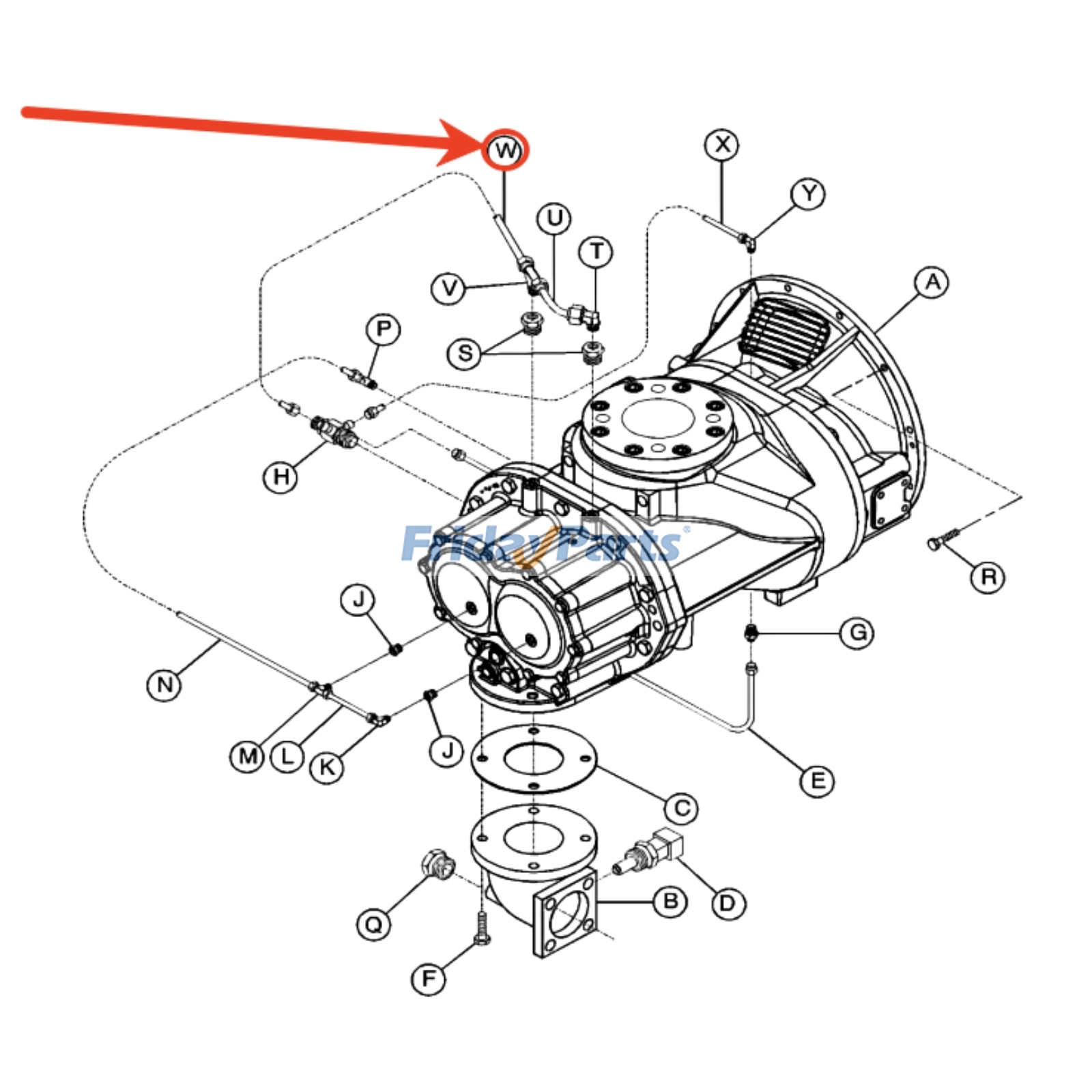 Tube Assembly for Air Compressor