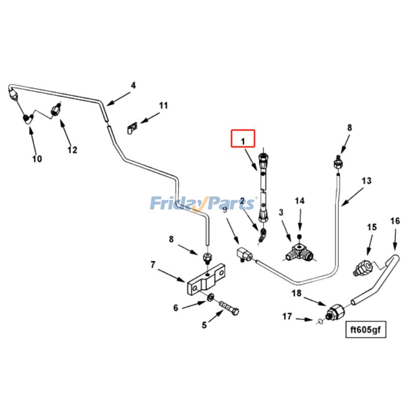 エンジン チューブコネクタ GTA855 M11