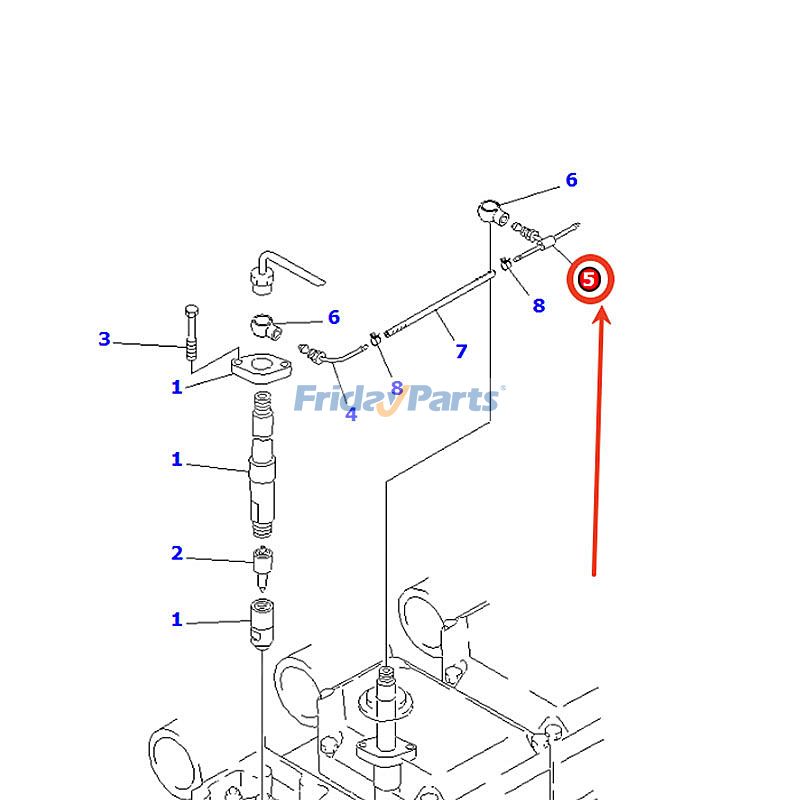 Tube Spill for Engine,Generator,Loader