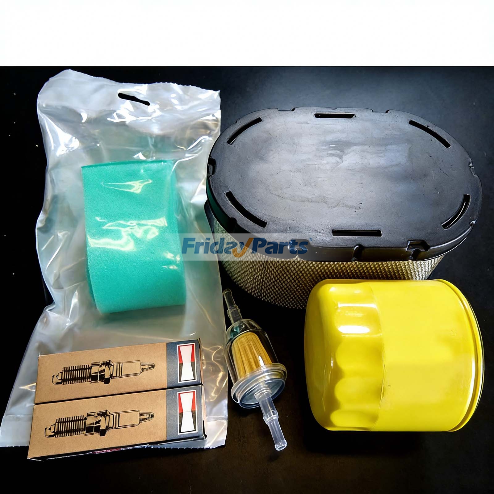 Kit de filtro de mantenimiento y puesta a punto para motor Kohler 7000 KT740 Bad Boy Mower ZT Elite