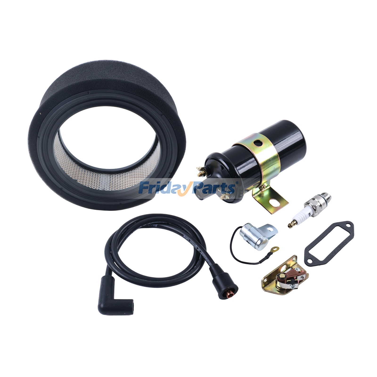 Tune Up Kit for Kohler K Series with Air & Fuel Filters & Spark Plug & Wire & Points and Condenser