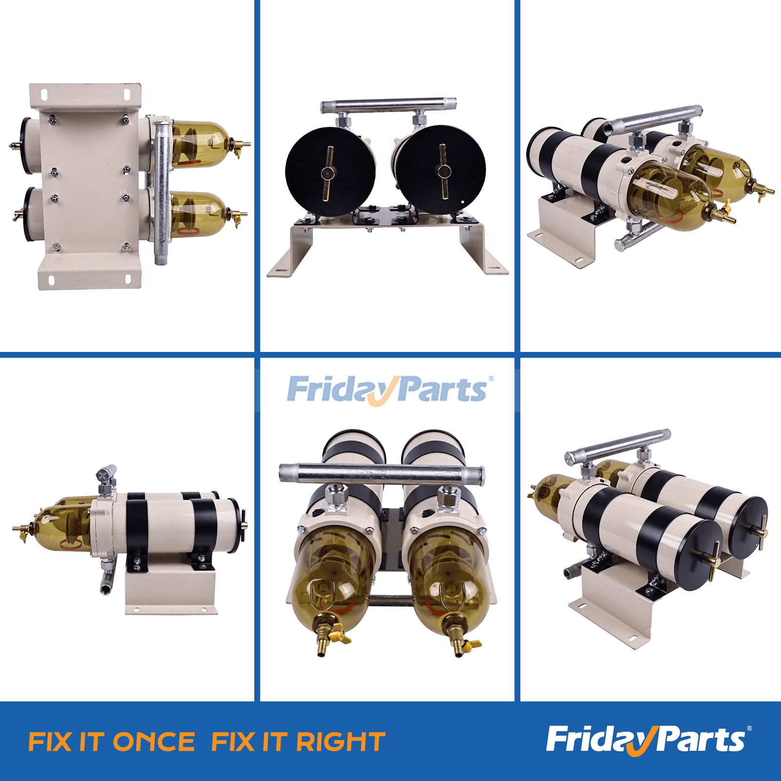FridayParts Turbine Series Fuel Filter Water Separator