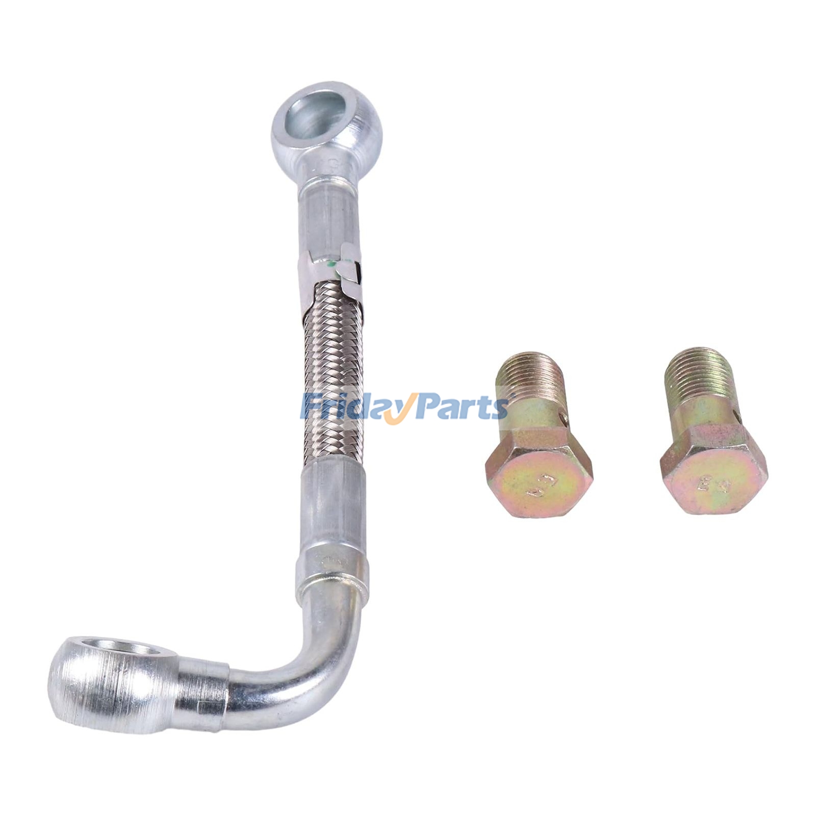 Engine,Vehicle Turbo Coolant Water Feed Upload Line Tube Kit