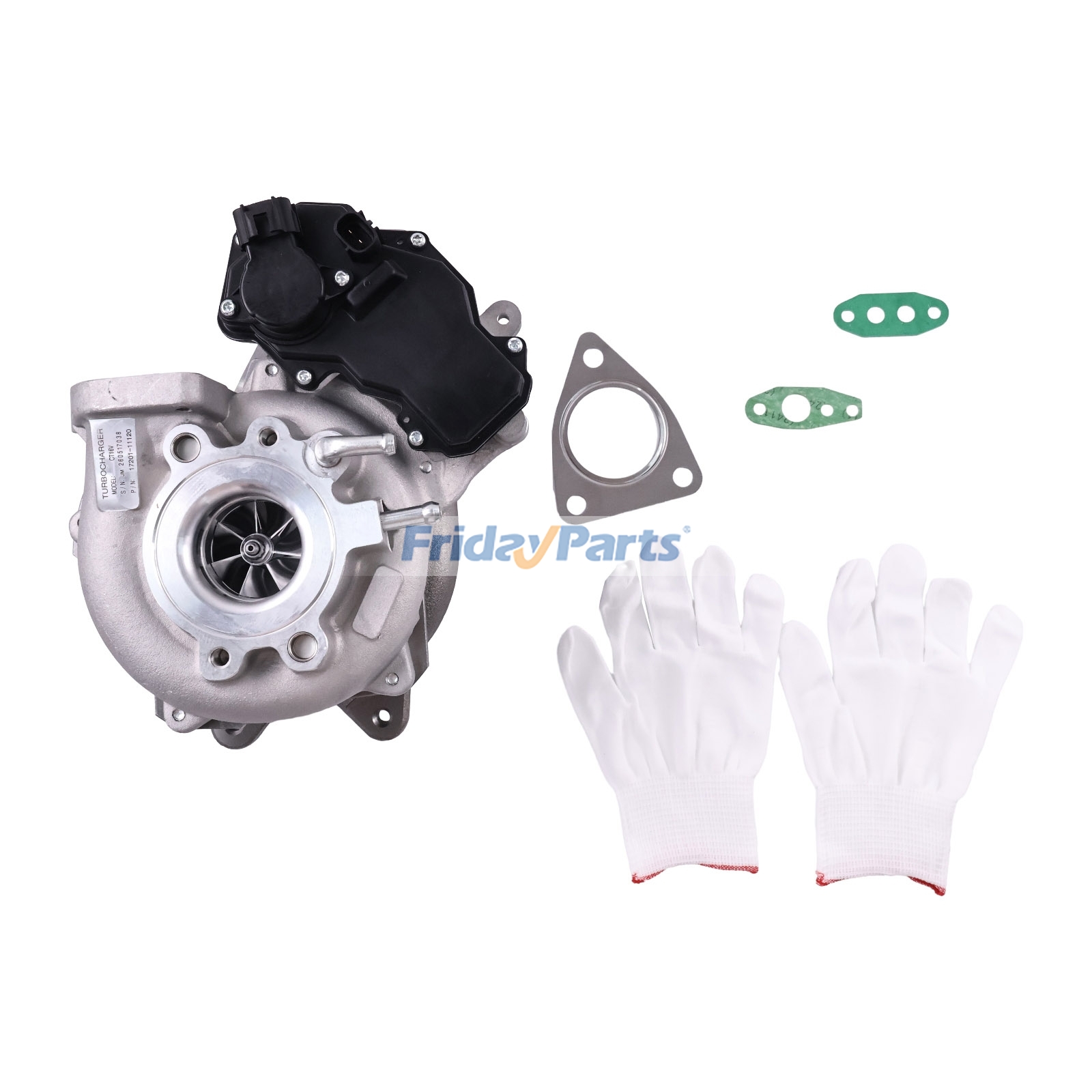 Turbocompresor Turbo CT16V 17201-11120 40009806 para motor Toyota 1GDFTV Vehículo Land Cruiser Fortuner Para Toyota