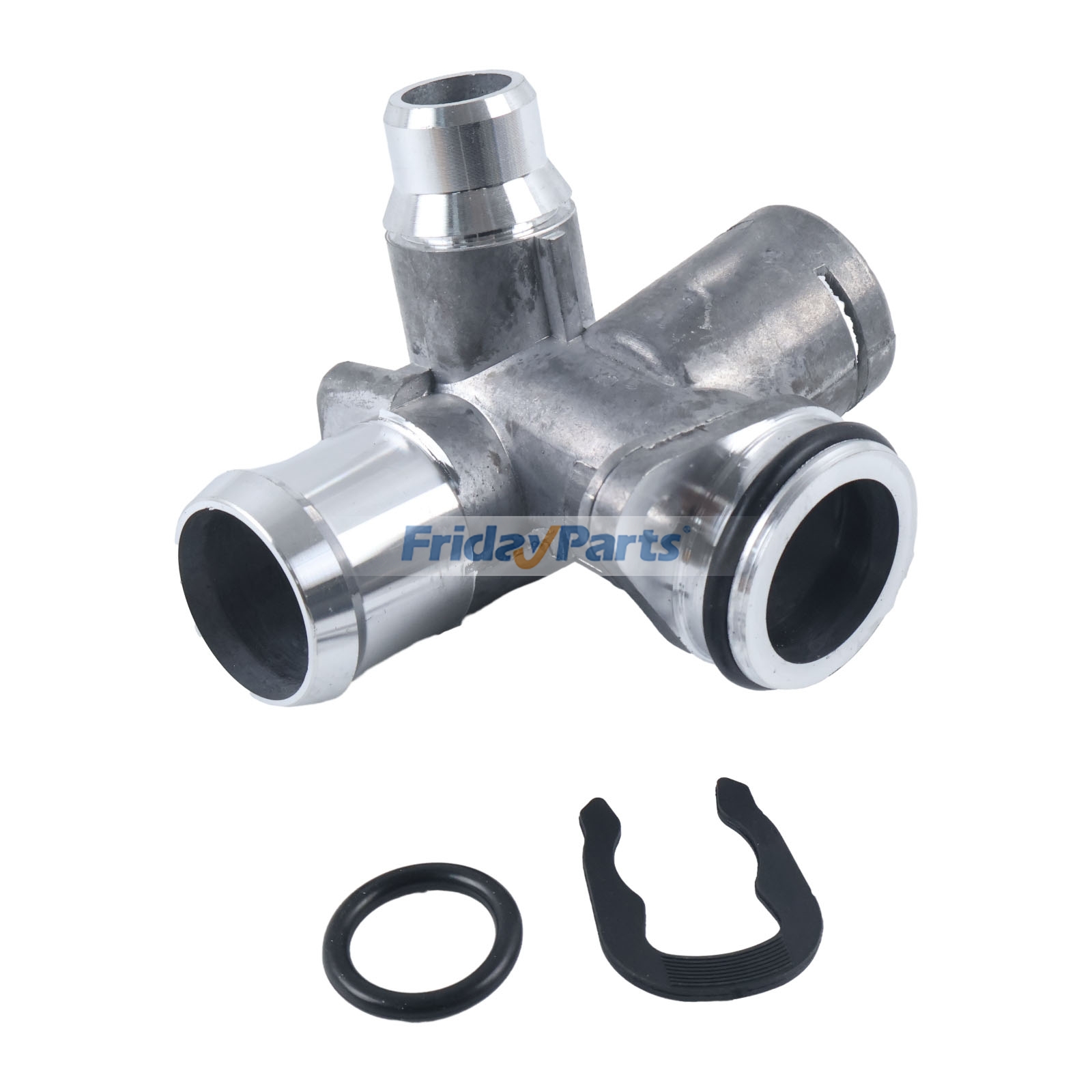 Turbo Engine Coolant Flange Water Thermostat Housing 06D121132C for Audi A4 Quattro 2005-2009