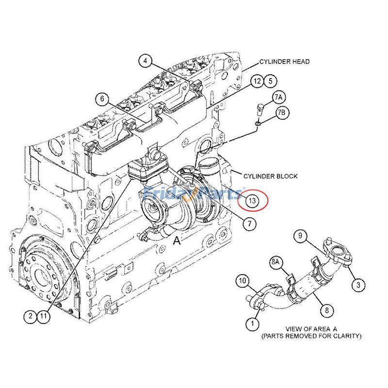 FridayParts Turbo GT2556S Turbochargererpillar CAT GC