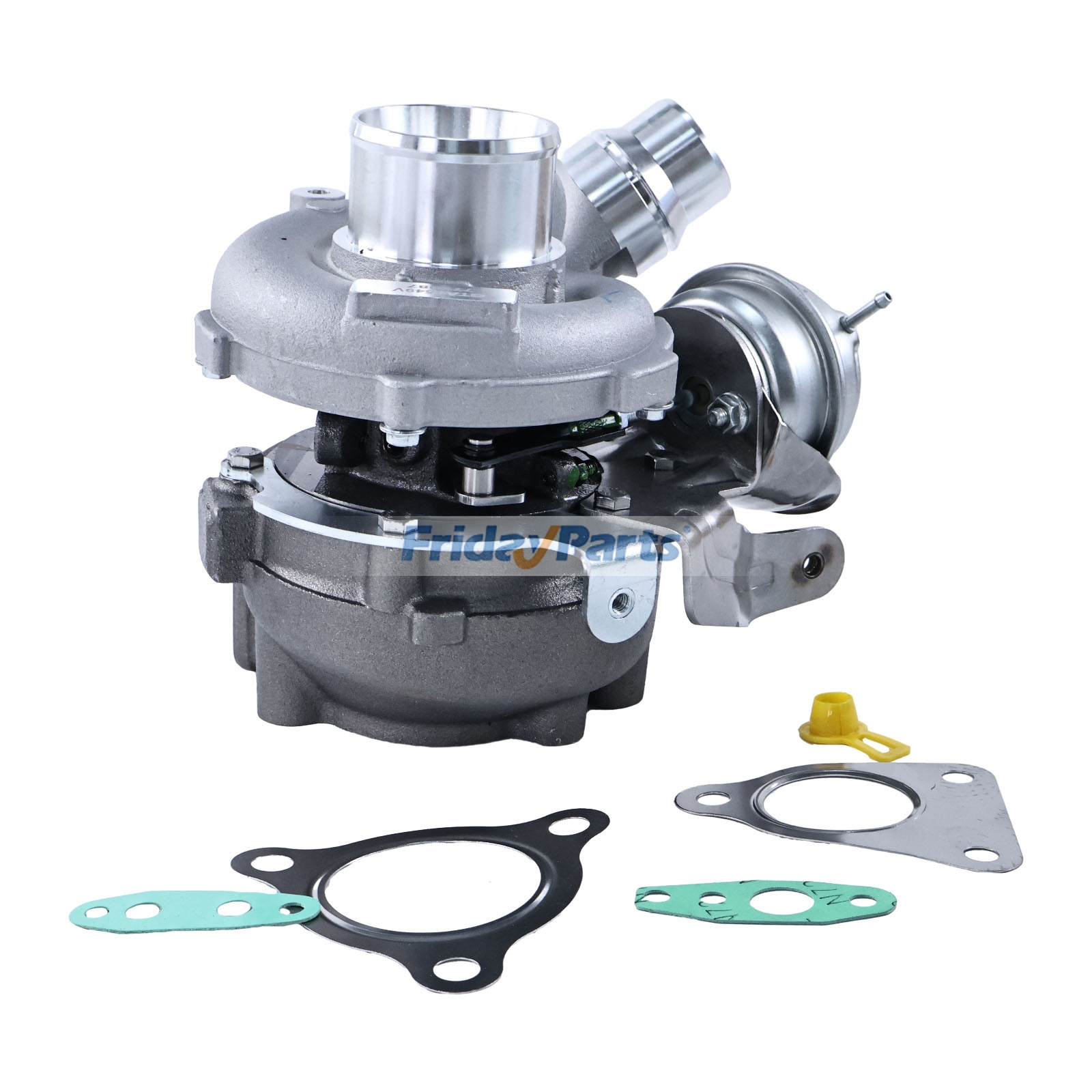 Turbocompresor GTA1549LV 773087-0003 773087-2 para motor Nissan M9RK M1D Qashqai X-Trail Renault Koleos de FridayParts