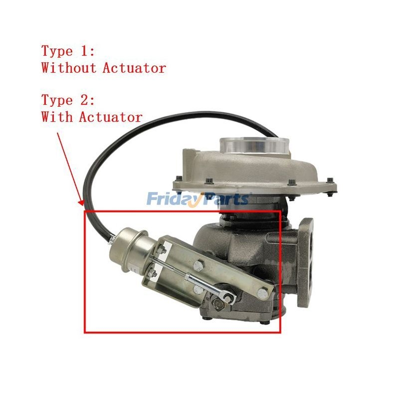 Turbo GTA3776B Turbocharger 1826344C91 for International Navistar ...