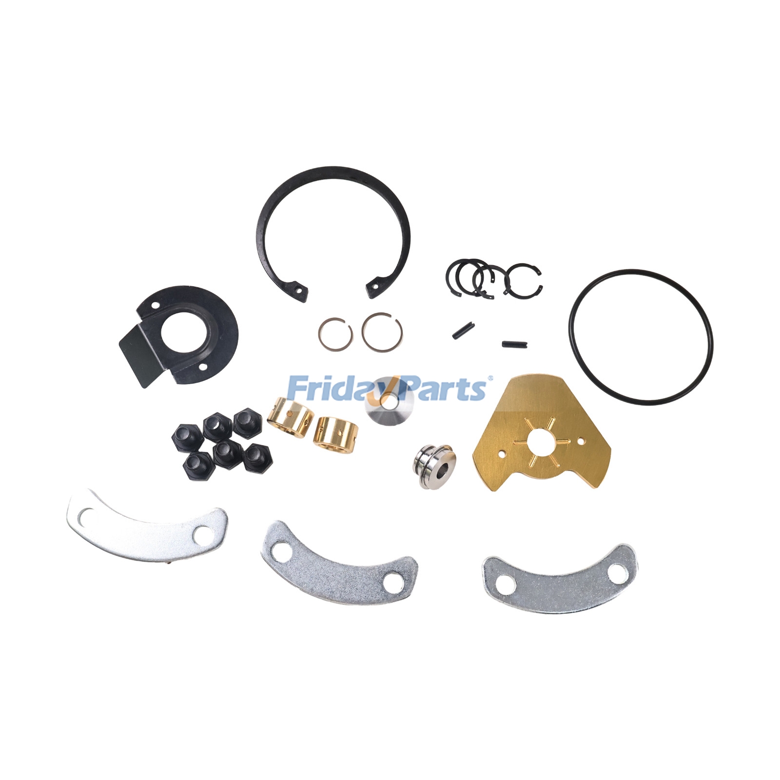 Kit de reparo do turbocompressor Turbo H2D WH2D H2C H2B 3545653 para motor Cummins L10 FridayParts