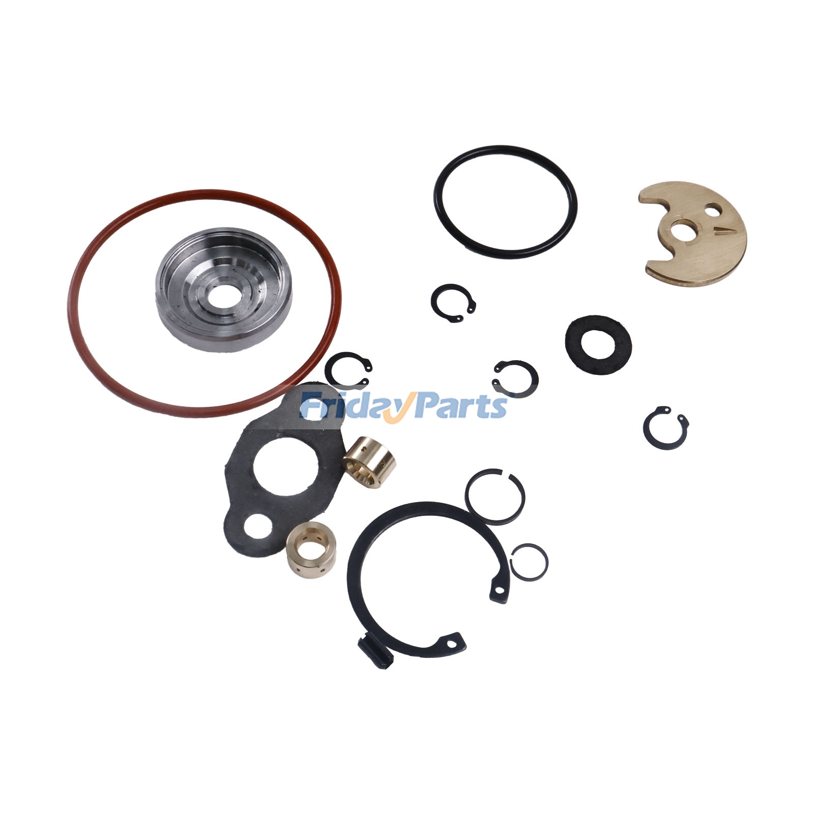 Turbocharger Repair Rebuild Service Kit compatible with Engine,Excavator