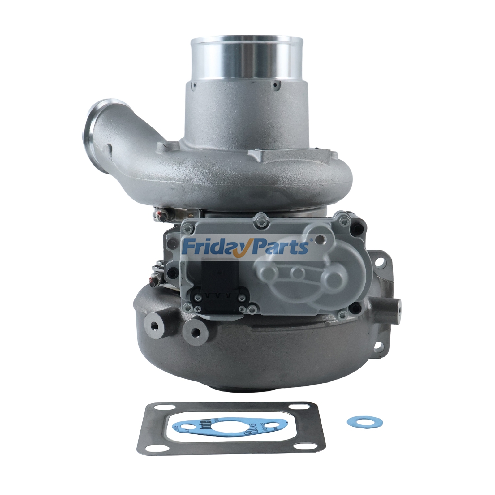 Turbocompresor HE300VG con actuador 4352224 para motor Cummins QSL9 CM2350 L102 L118 de FridayParts