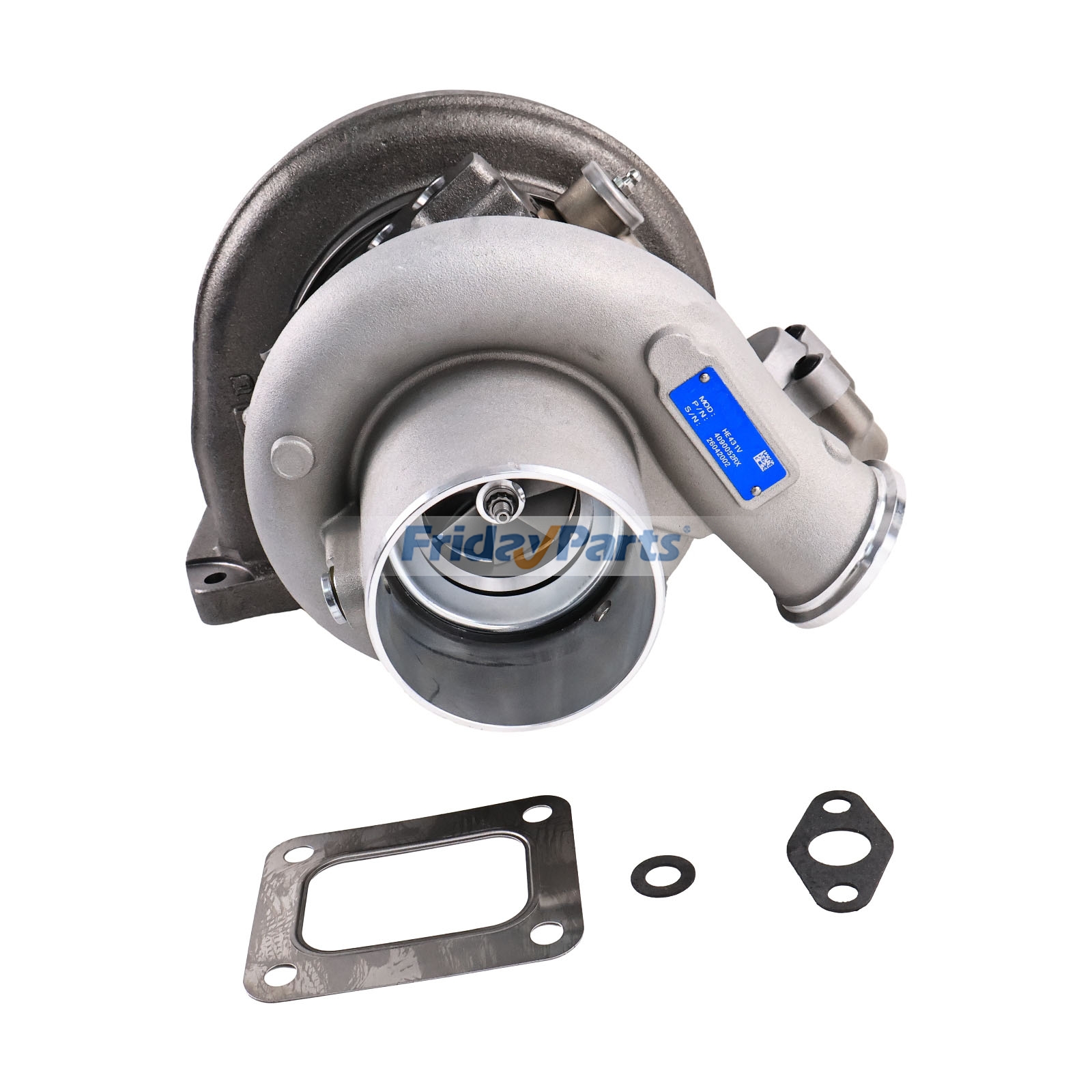 Turbocompresor HE431V HE400VG 4090052RX 4090052 para motor Cummins 8.9 ISL EBU ISLE ISX ISB 8.3L ISC para Motor  FridayParts