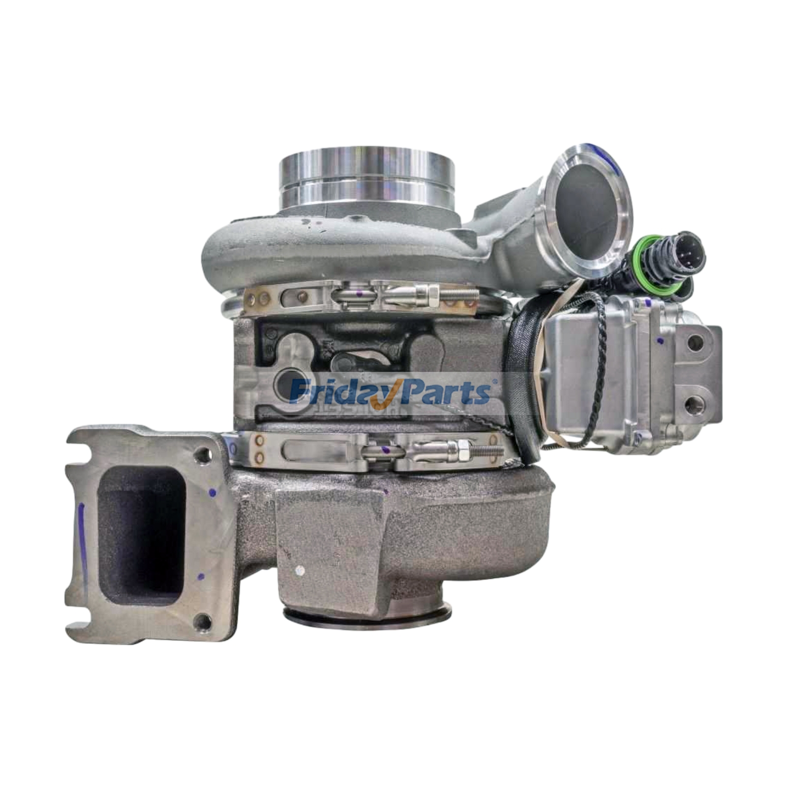 Turbo HE431VE Turbolader mit Aktuator 3767697 für Volvo Penta Motor MD7 MD11