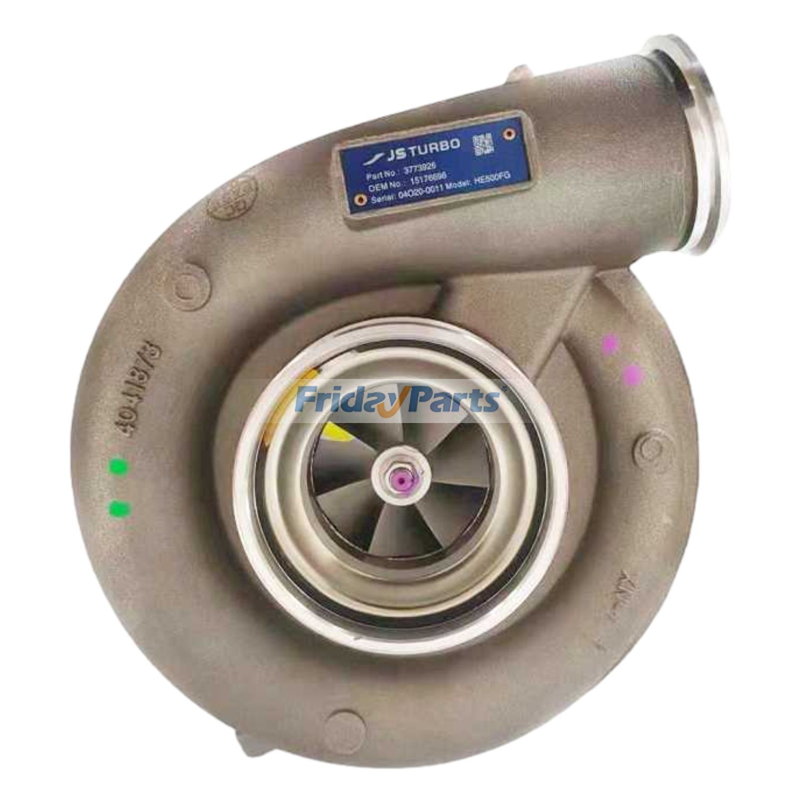 Turbo HE500FG Turbocharger for Volvo Excavator EC480D EC380D Pipelayer PL4809D