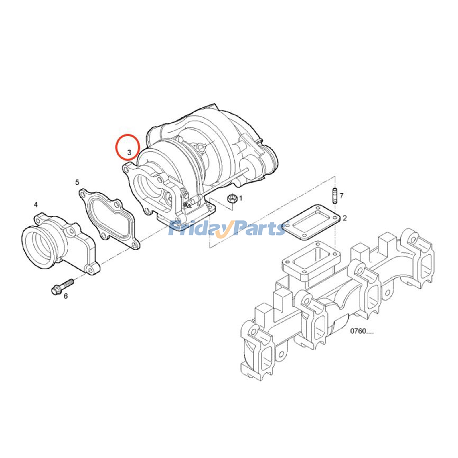 Turbocharger for Engine