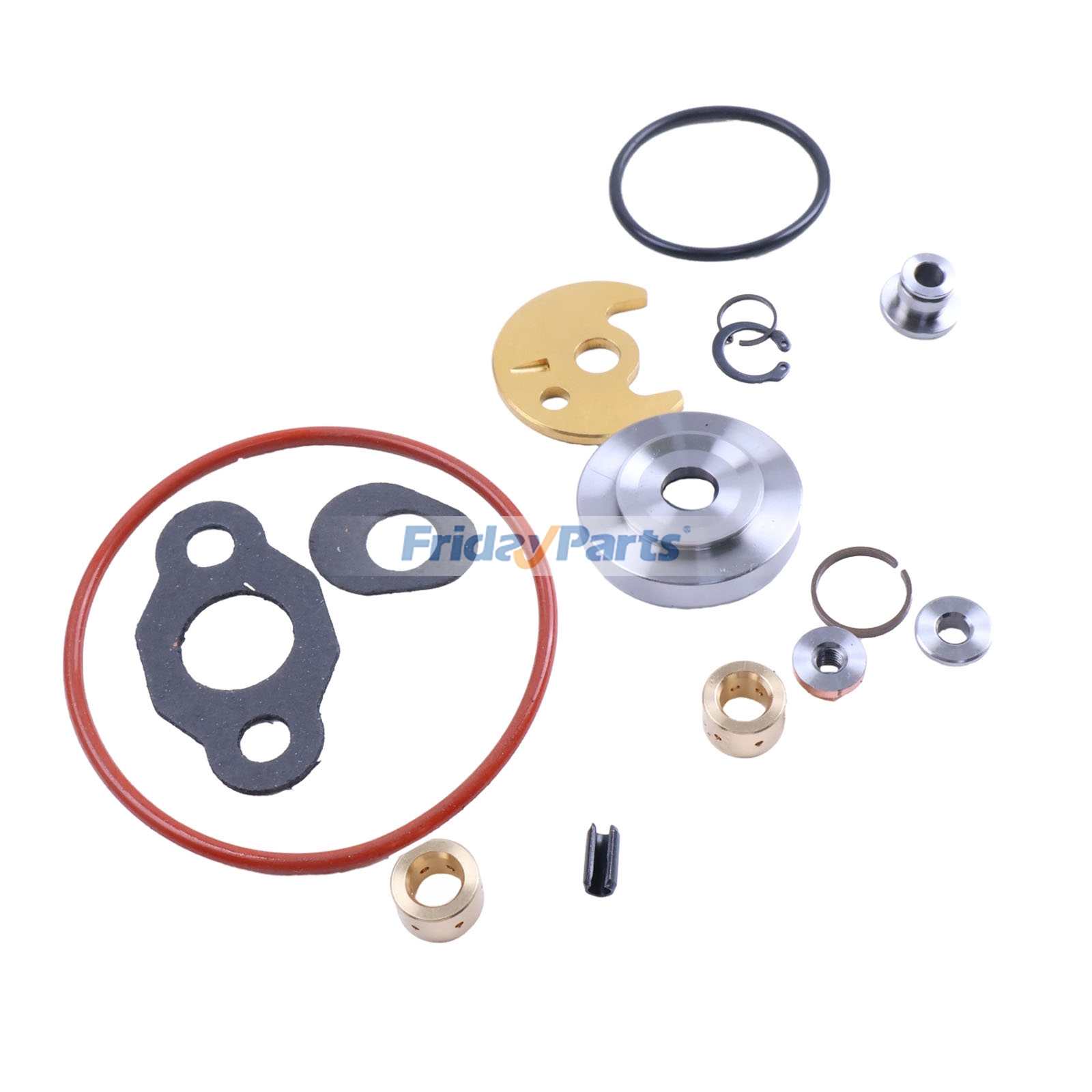 Turbo HX25W Turbocharger Repair Rebuild Service Kit for Cummins Engine 4B3.9 6B5.9 QSB6.7M ISB