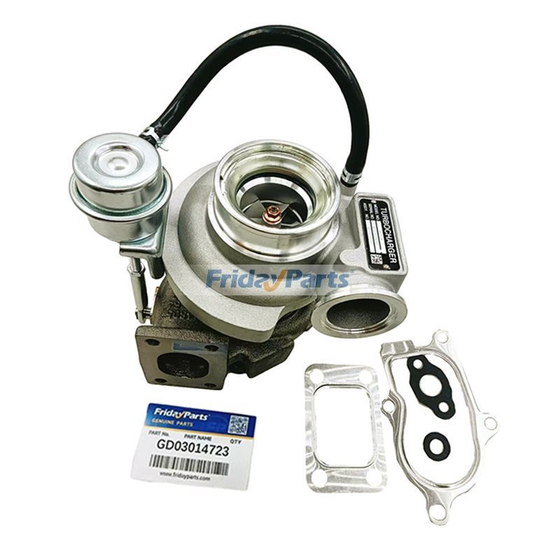 Turbocompresor HX27W 4033320 para generador Iveco 2005- con motor NEF de 4 cilindros y 12 V