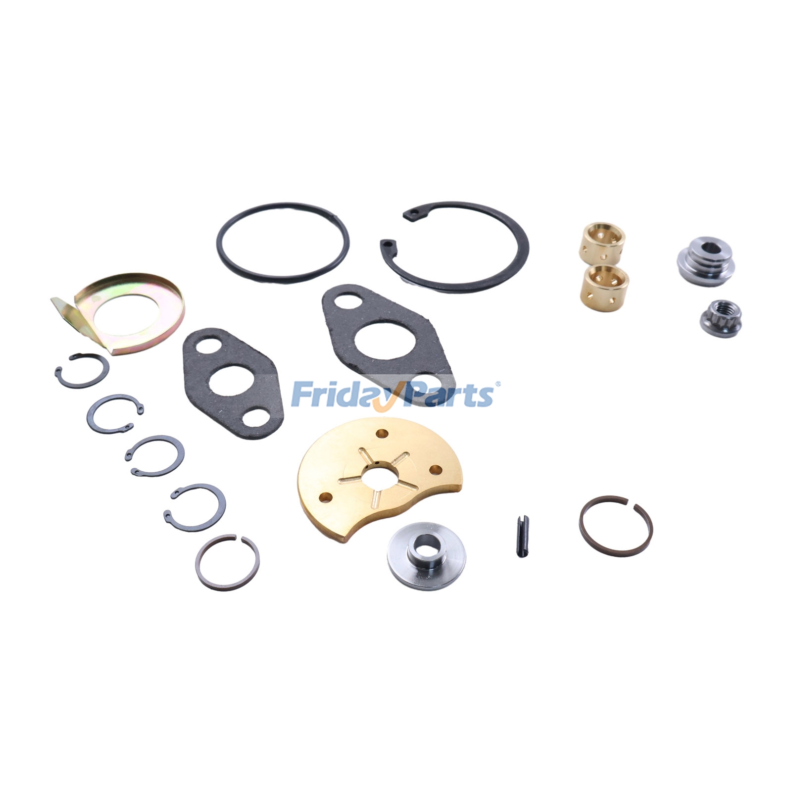 Kit de reparación y reconstrucción del turbocompresor Turbo HX35 para motor Komatsu 6D107E-1, excavadora PC200-8, PC228US-8, PC210-10M0