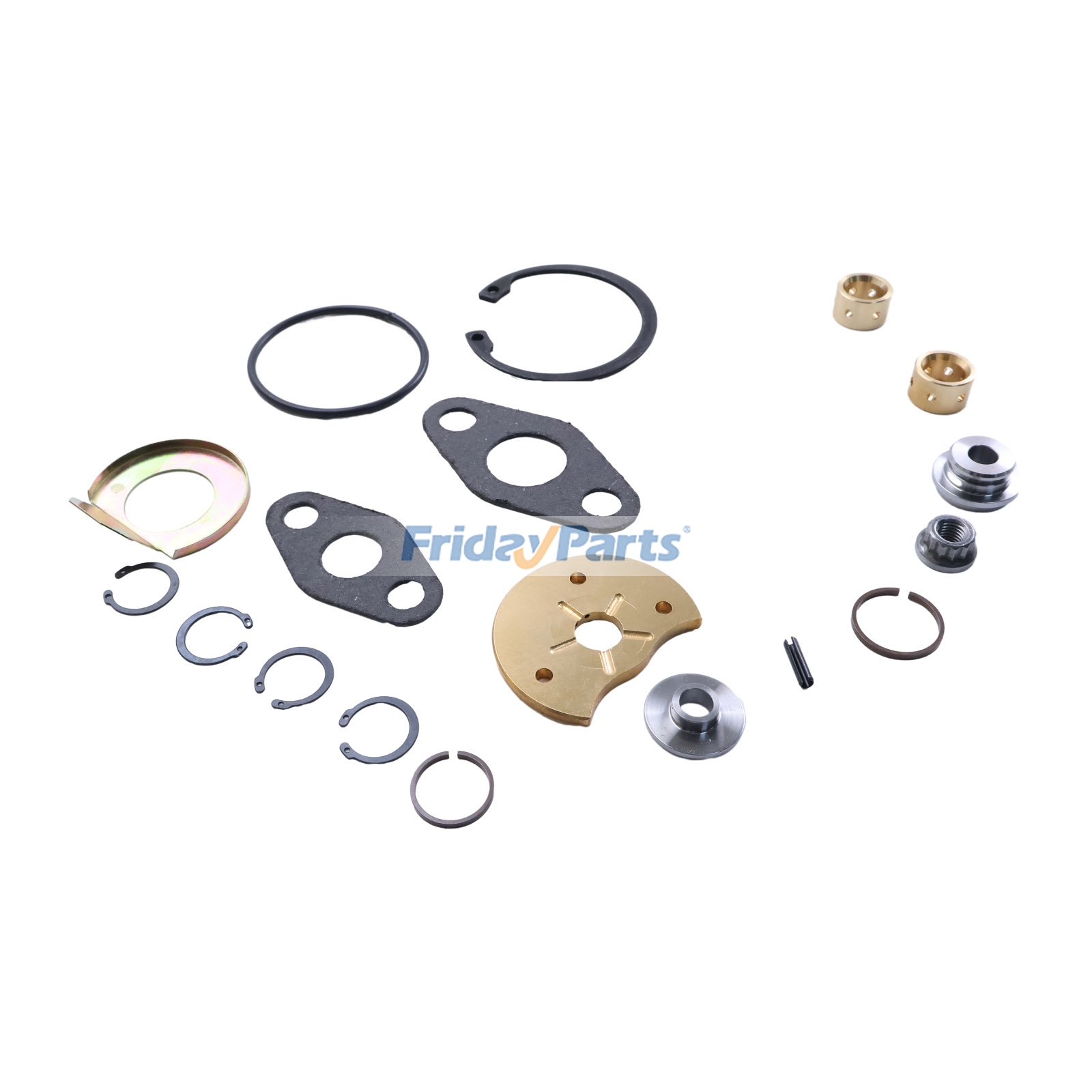 Turbo HX35 Turbocharger Repair Rebuild Service Kit for Komatsu Engine 6D107E-1 Excavator PC200-8 PC228US-8 PC210-10M0