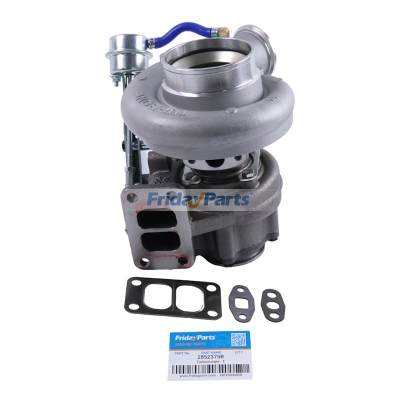 Turbo HX35W Turbolader 2852375R für Cummins Iveco Motor CASE 621D New Holland LW130.B W130 W130TC
