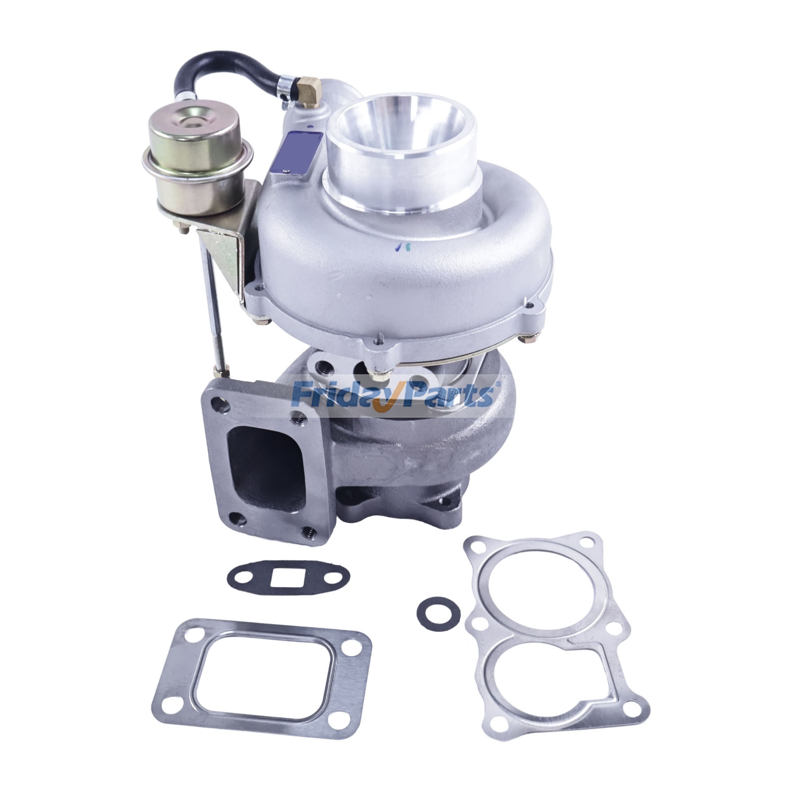 Turbo JP60S Turbocompressor D38-000-74+A para motor Cummins Shangchai D4114 D9 SC5D125G2B1