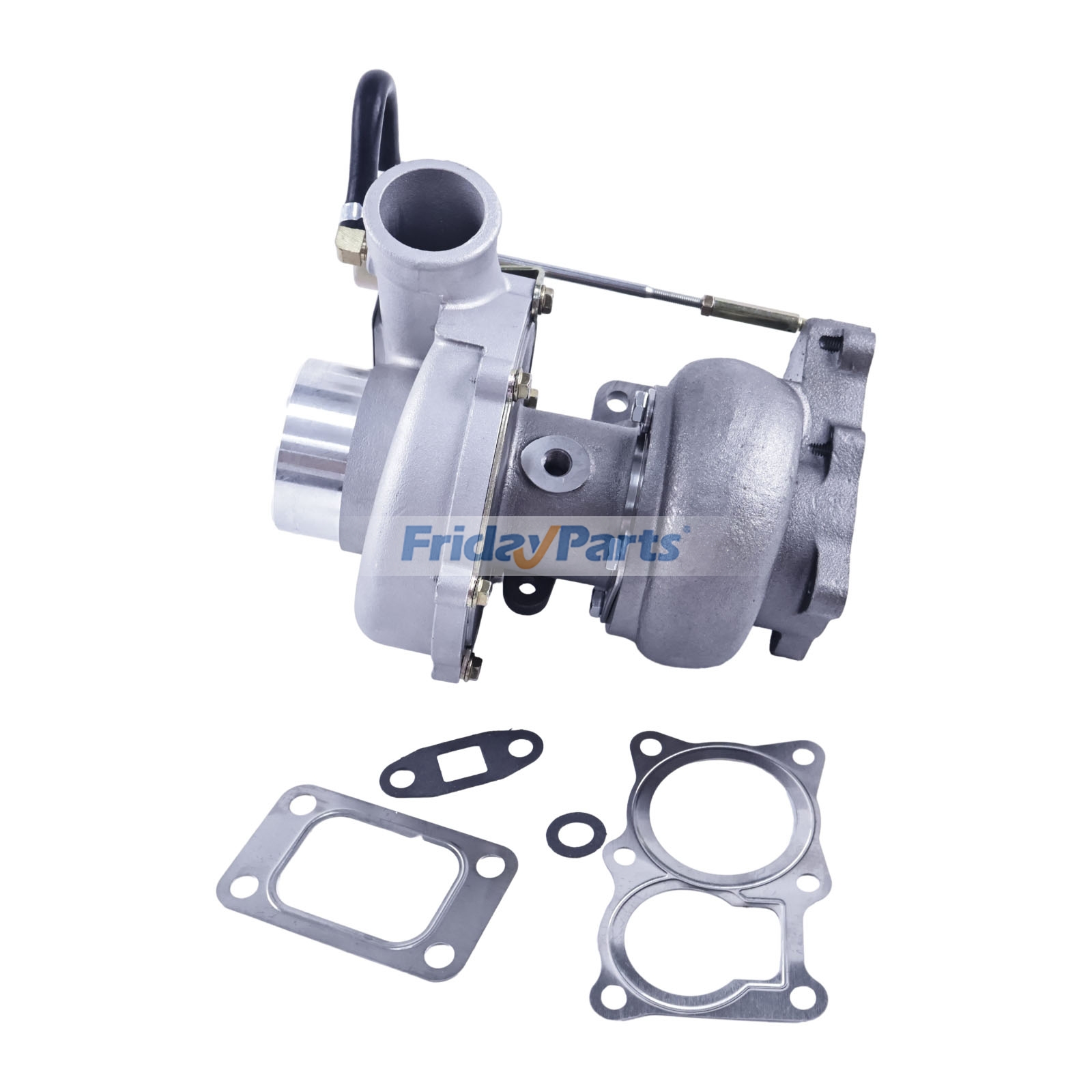 Turbo JP60S Turbocompressor D38-000-74+A para motor Cummins Shangchai D4114 D9 SC5D125G2B1 