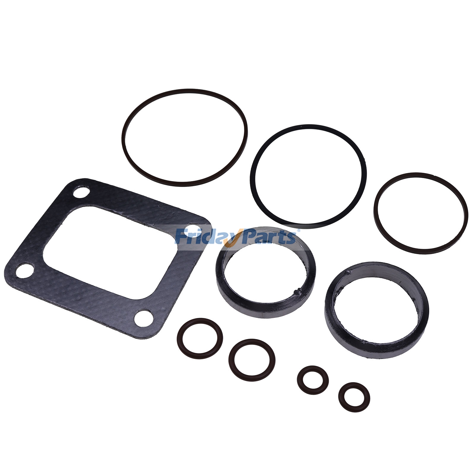 Turbo Mounting Gasket Set & Turbo Pedestal O-Ring Seal Gaskets for Vehicle