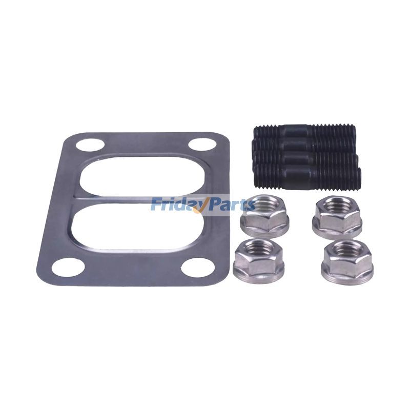 Engine,Excavator,Forklift,Loader Turbo Mounting Studs Nuts With Gasket
