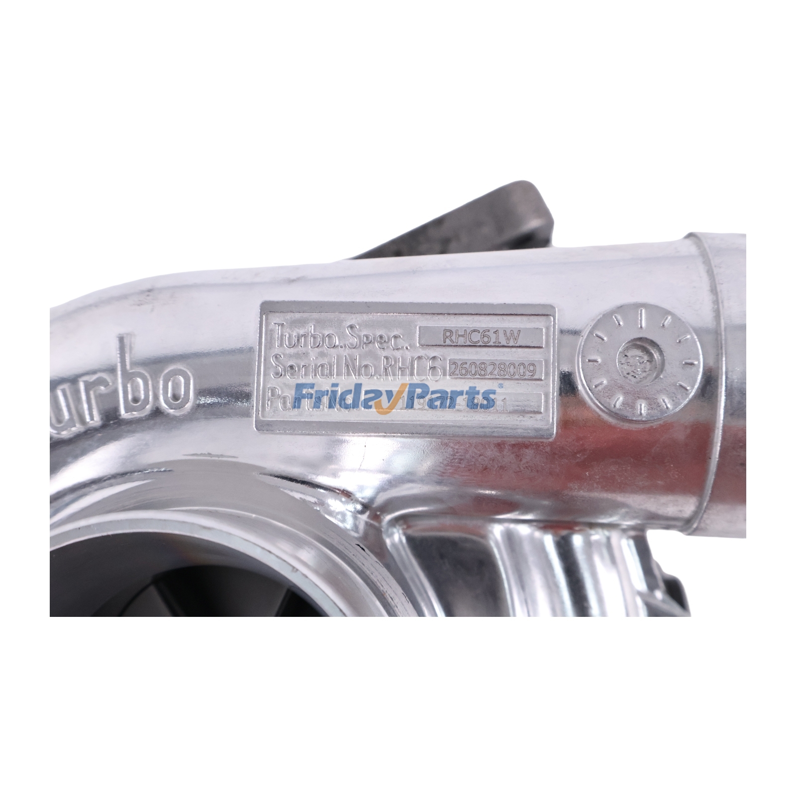 Turbocompresor RHC61W 119172-18010 119172-18011 para motor Yanmar 4LH-DTE 4LH-STE 4LH-TE 4LH-HTE para Motor  FridayParts