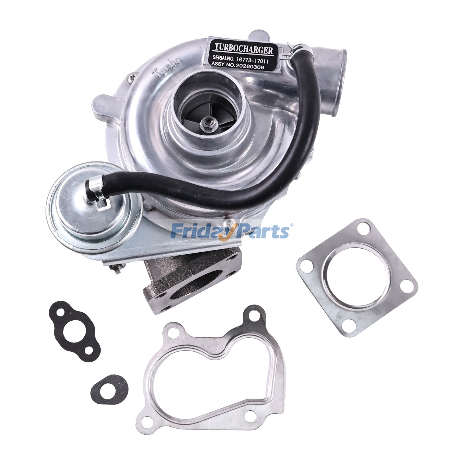 Turbo RHF5 Turbolader 1G773-17011 1G773-17010 1G773-17012 für Kubota Motor V3007 Bagger Traktorfür 