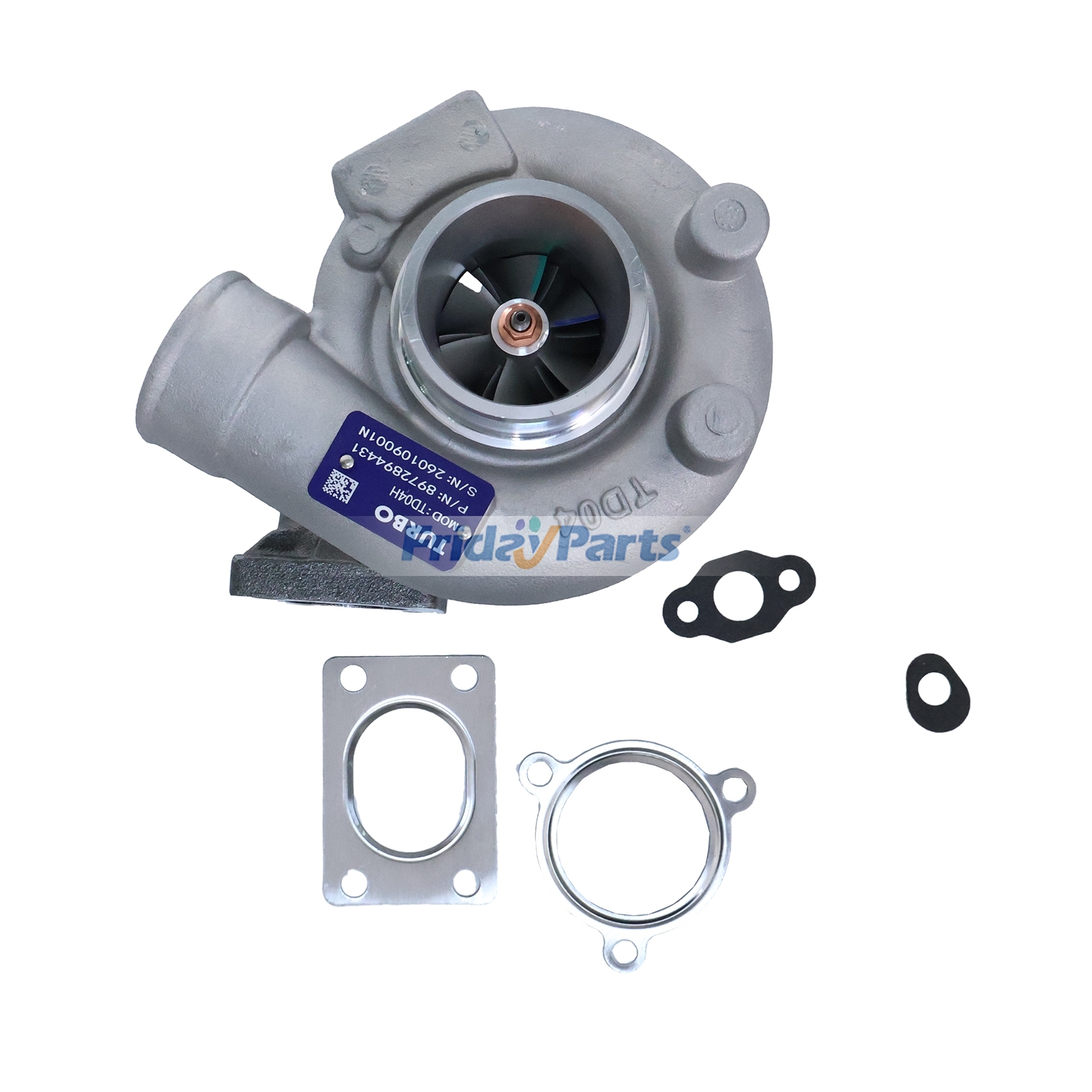 Turbocompresseur Turbo TD04HL 8972894431 pour moteur Isuzu 4BG1 Hitachi Excavatrice ZX160 ZX160W ZX180WpourPour HITACHI