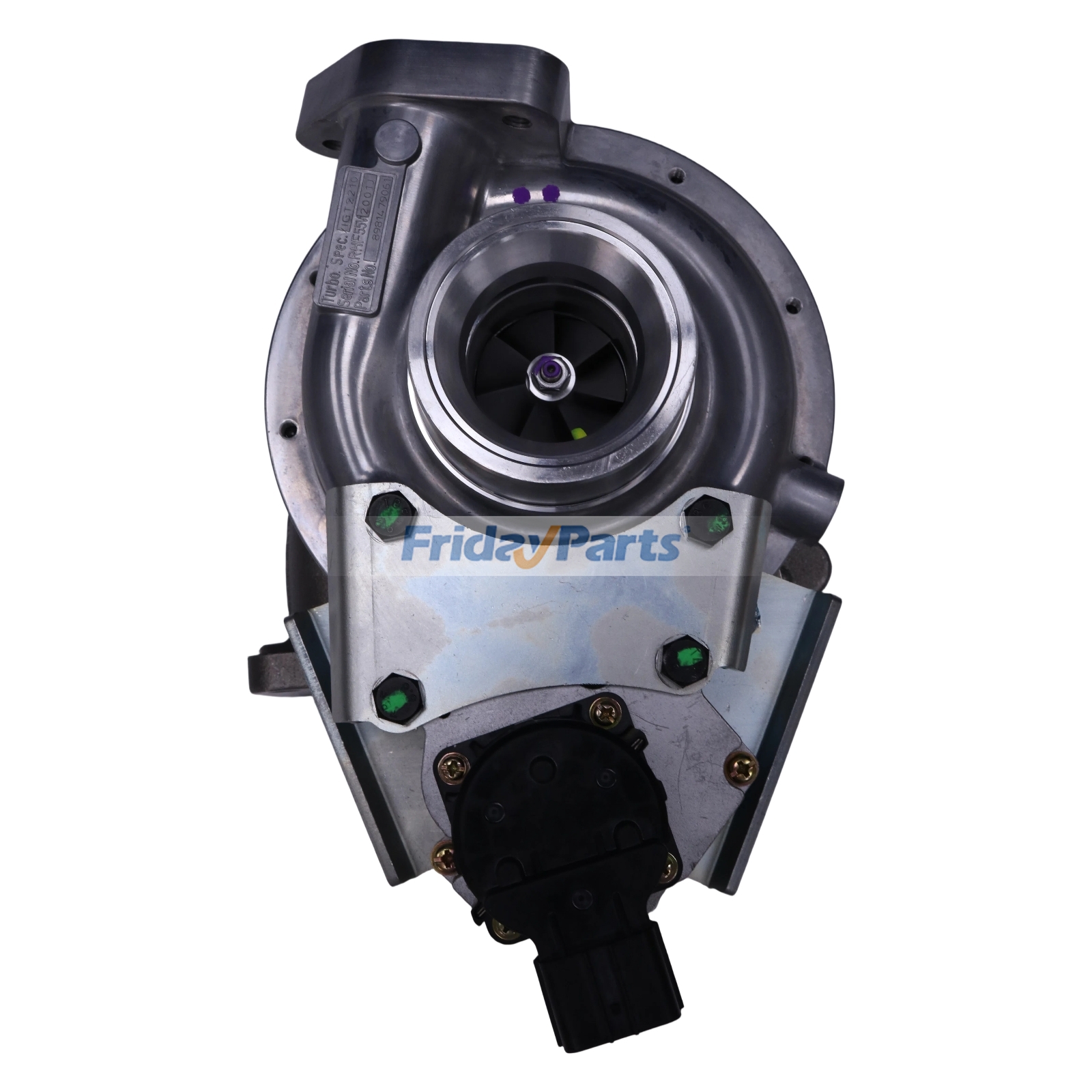 Turbocompresor RHF55V 8981479061 para motor Isuzu 4HK1-TCN 4HK1-TCS Camión NPR-HD NPR-XD NQR NRR con válvula para Motor,Camión Para ISUZU FridayParts