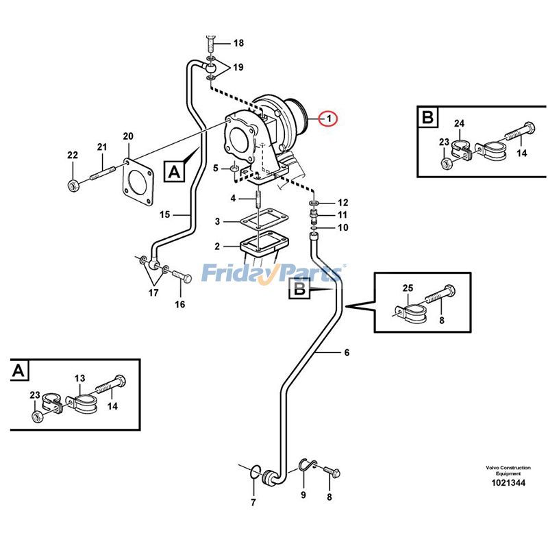 Turbo S100 Turbolader Pentafür Motor,MarineFür VOLVO