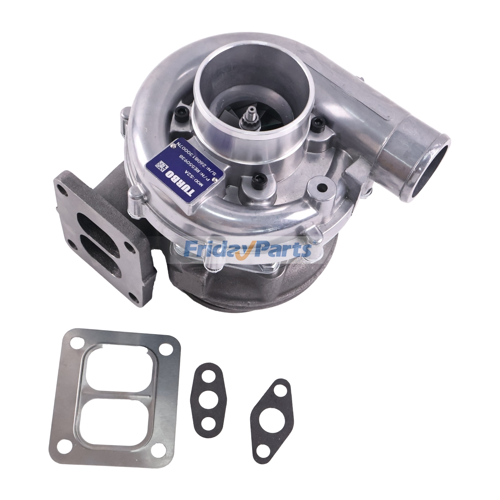 Turbocompresor Turbo S2A RE550938 RE550940 RE528773 para motor John Deere 4045 
