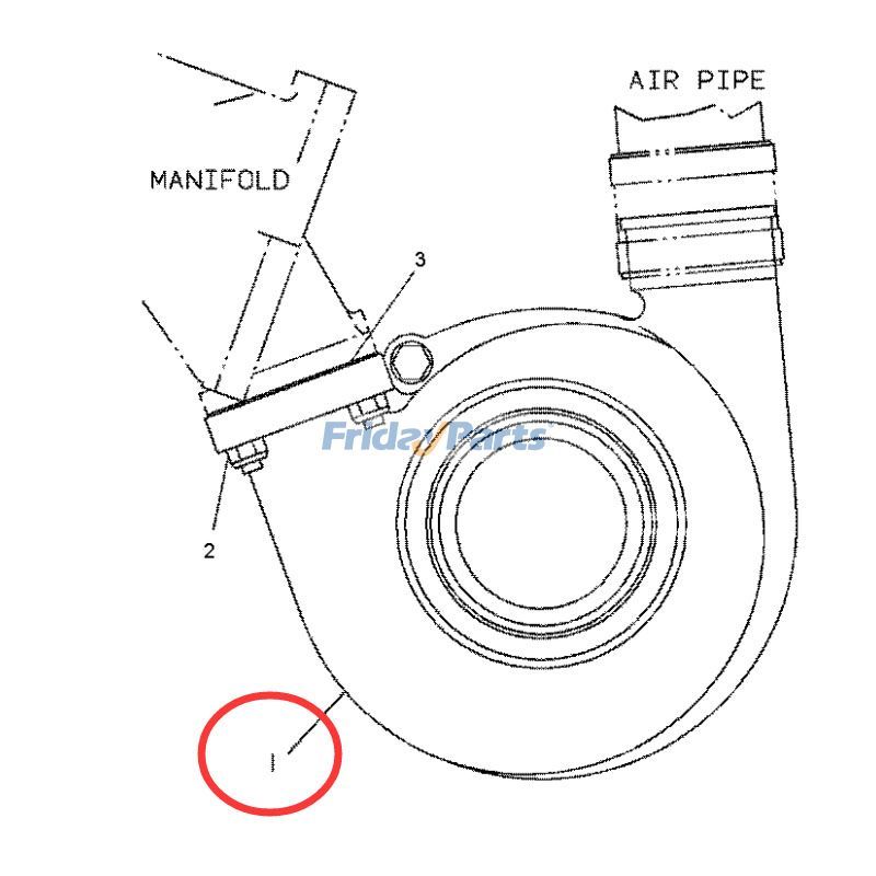 Turbocompresor S2BS001 9Y-6478 para motor Caterpillar CAT 3116 3126 Compactador CB-583 CP-533 CP-563 CS-531 CS-563C CS-573C