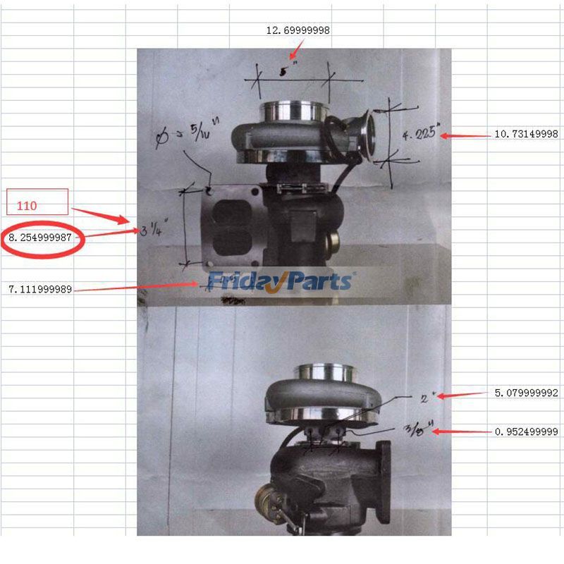 Turbo S310G085 S310G055 Turbochagererpillar CAT for Engine