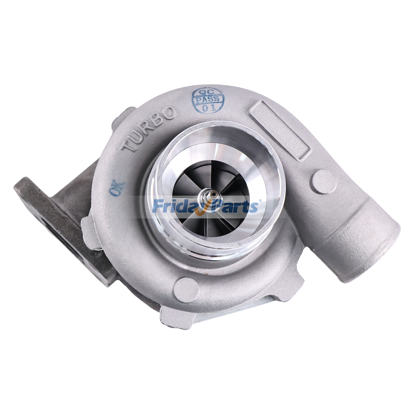 Repuesto Turbocompresor TA3401 Turbo SE500252 466334-0004 para motor John Deere 6414 6059 6068 5,9 L 6,8 L 6359D 6359T 6359 Cargador 544E 655B 544G 710D compatible con Excavadora Para HITACHI,Para JOHN DEERE FridayParts