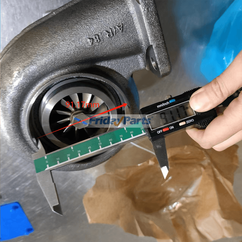 ターボ TA3401 ターボチャージャー 466334-10 RE26120 ジョンディアエンジン 4239T 4276T 掘削機 450C 490 用