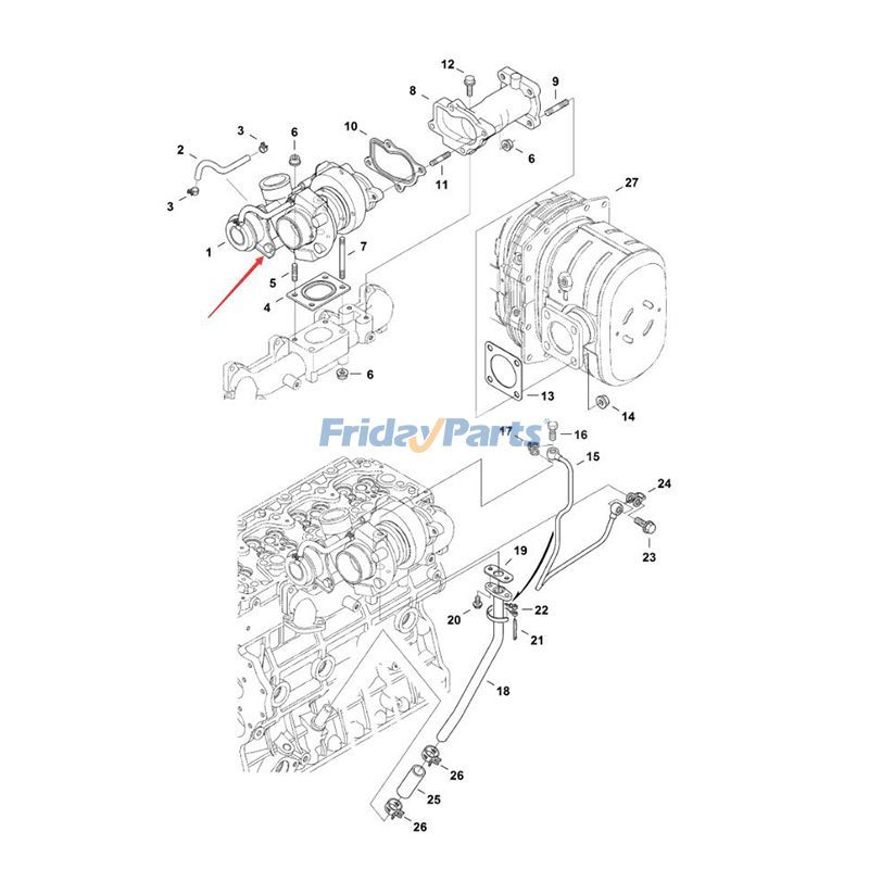  Turbocharger For BOBCAT