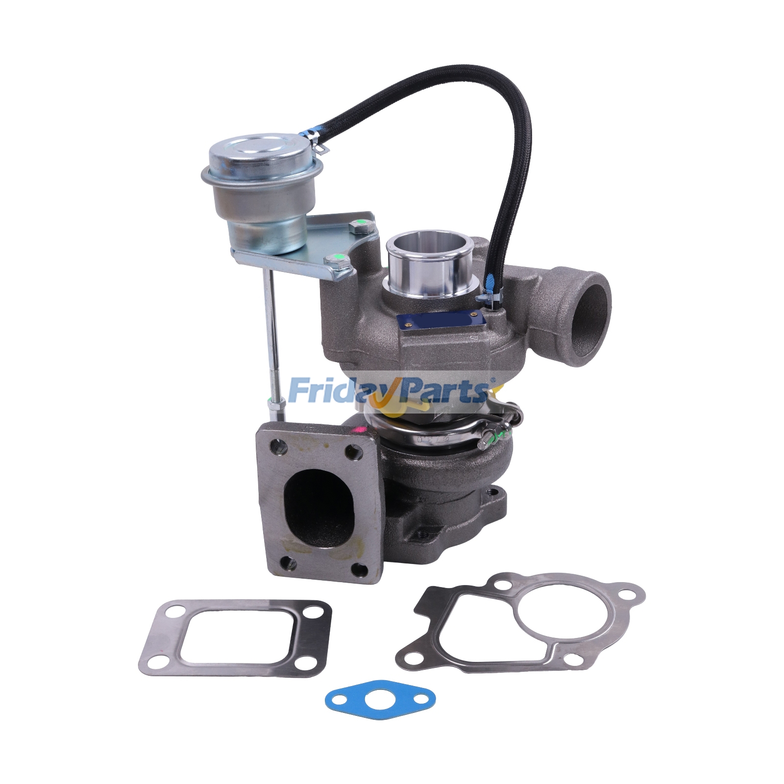Turbocompresseur TD04L4 1J774-17010 1J774-17016 49177-03250 pour moteur Kubota V3307-DI, chargeuse SVL75-2