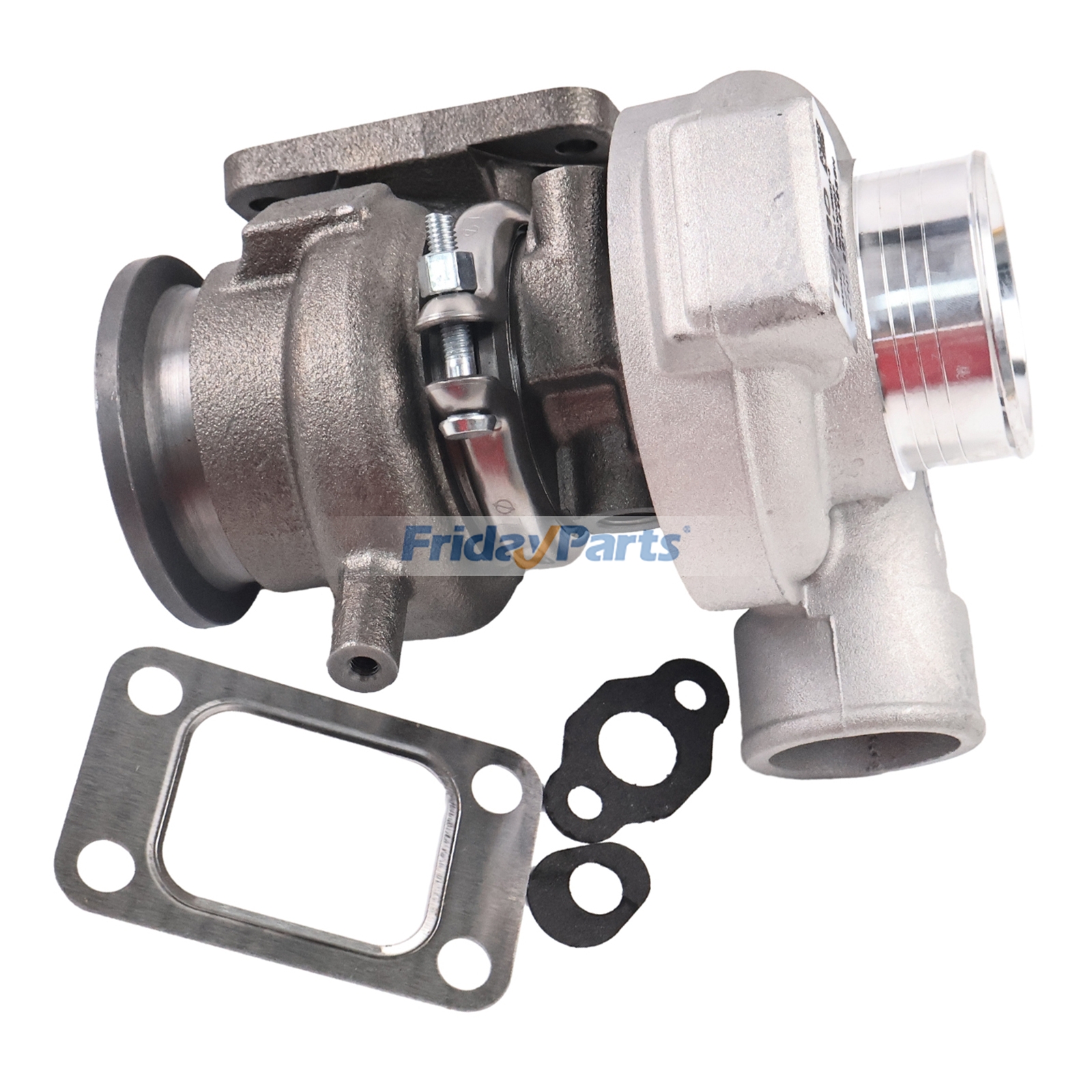 Turbocompresseur TD04L4 49477-00160 RE530407 pour moteur John Deere 4024 5030, chargeuse 318D 319D 320D 323DpourPour Denso,Pour JOHN DEERE