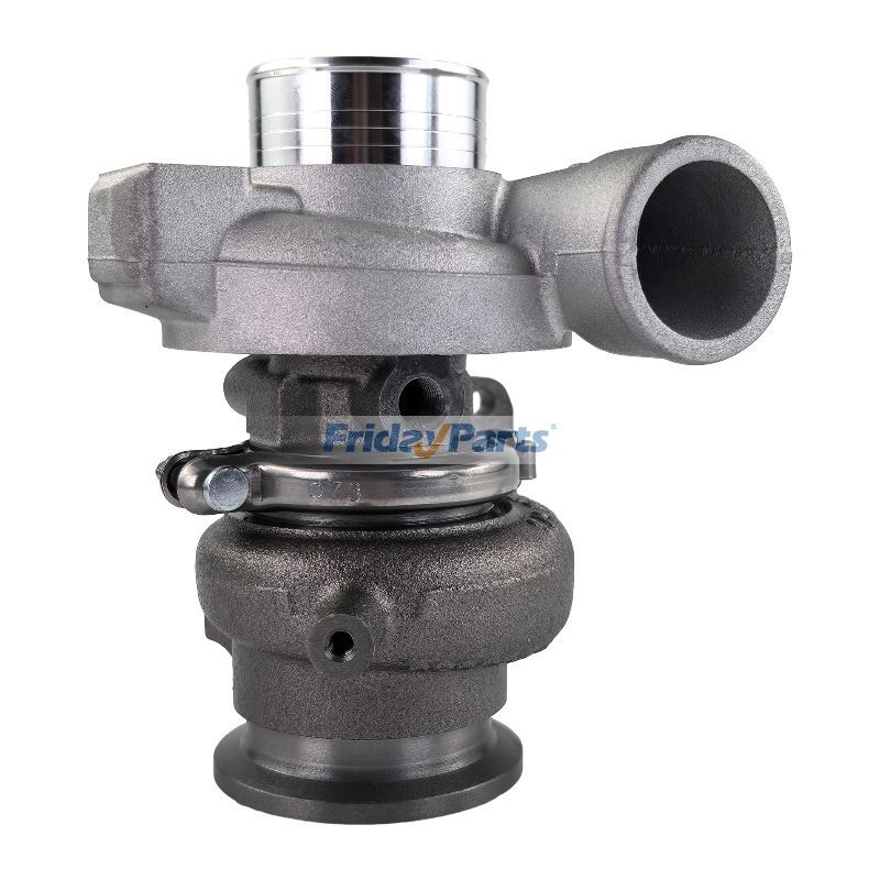 Turbocompresor TD04L4 Turbo 49477-00160 RE530407 para motor John Deere 4024 5030 Cargador 318D 319D 320D 323D de FridayParts